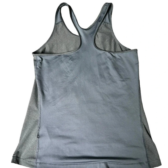 Nike Dri Fit Gray Large Racerback Workout Tank - Picture 2 of 4